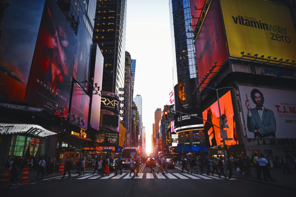 Times Square en nuestro viaje a Nueva York